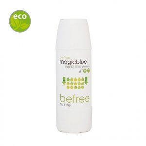 Befree Magicblue - Absorbe, seca, aromatiza. Con enzimas.